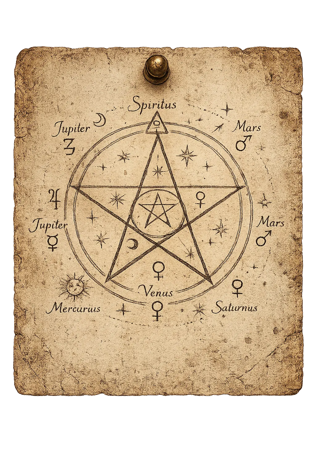 Alchemical diagram
